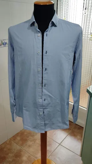 Camisa Springfield Talla L Azul