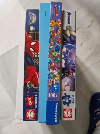 Pack 3 Puzzles Ravensburger, Educa