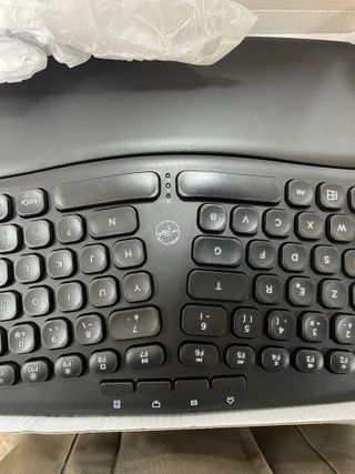 Teclado Ergonómico Inalámbrico AZERTY