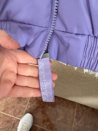 Chaqueta corta acolchada Inside Lavanda