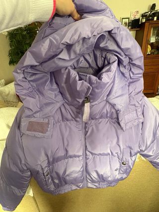 Chaqueta corta acolchada Inside Lavanda