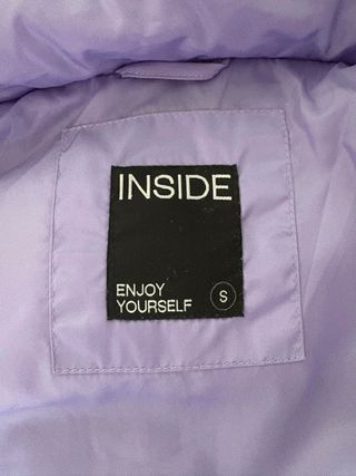 Chaqueta corta acolchada Inside Lavanda