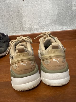 Zapatillas deportivas Nike y Puma