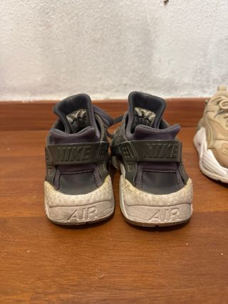 Zapatillas deportivas Nike y Puma