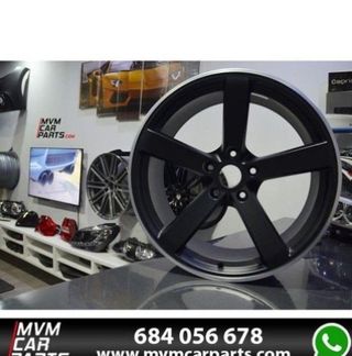 Juego de 4 Llantas 19 Fox MS003 Black Concave BM08