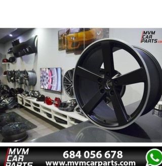 Juego de 4 Llantas 19 Fox MS003 Black Concave BM08