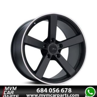 Juego de 4 Llantas 19 Fox MS003 Black Concave BM08