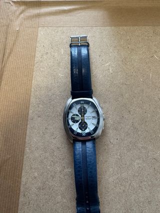 Reloj Vagary Cronógrafo Azul y Blanco