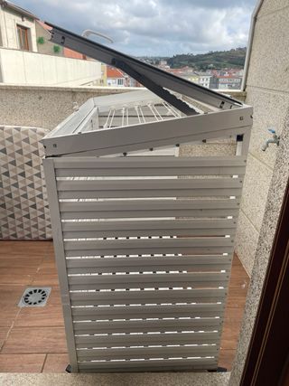 Tendalbox tendedero cubierto con ruedas