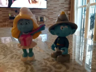 Lote di figurine di Puffi