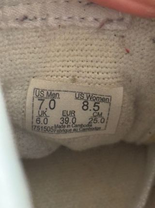 Zapatillas Vans Bota Plataforma talla 39