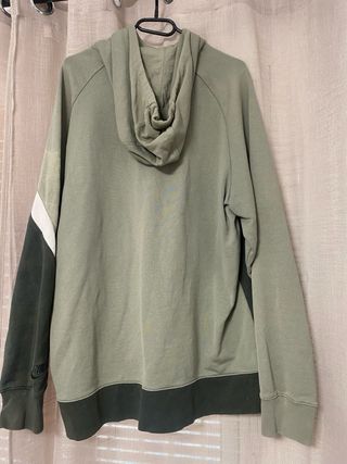 Chaqueta Nike Verde y Blanca