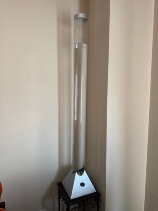 Lámpara LED Gris Peces Burbujas