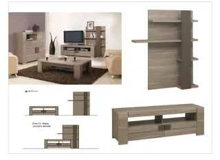 Muebles de salón moderno