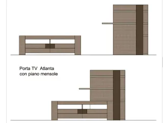 Muebles de salón moderno