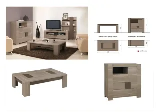 Muebles de salón moderno