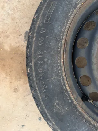 Rueda de repuesto BMW