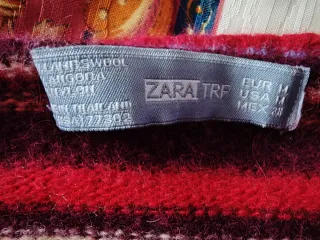 Jersey Zara niña rayas multicolor Talla M