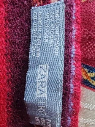 Jersey Zara niña rayas multicolor Talla M