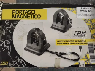 2x Portasci Da Tetto Magnetico Universale Cam. Nu