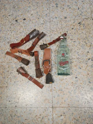 Lote Cencerros con Botella de Regalo