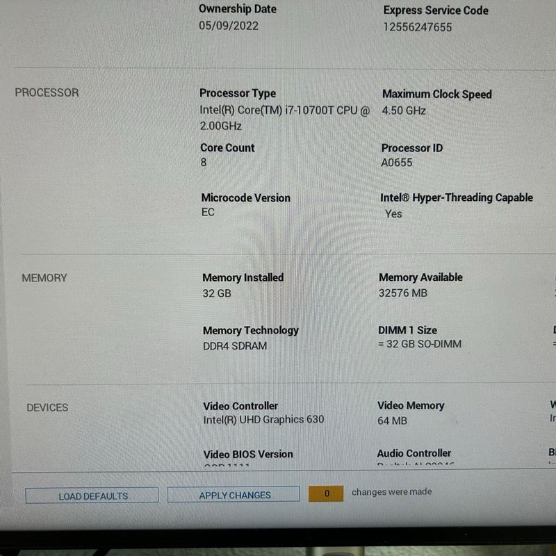 Dell Optiplex 7090 i7 10700 32GB RAM afbeelding 4