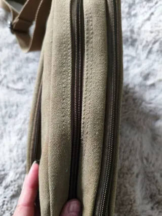 Bolso unisex de lona.