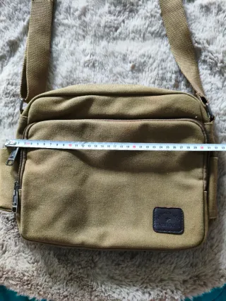 Bolso unisex de lona.