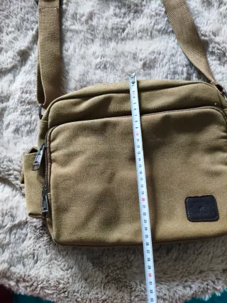 Bolso unisex de lona.