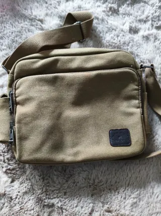 Bolso unisex de lona.