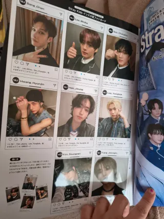 Revista japonesa Stray kids