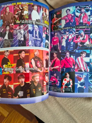Revista japonesa Stray kids