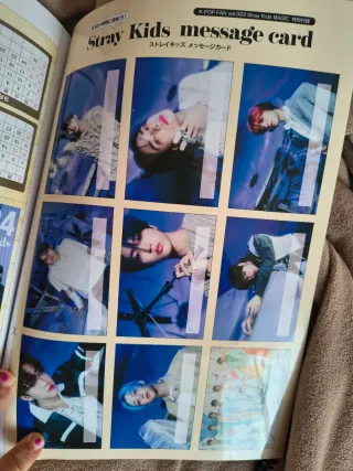 Revista japonesa Stray kids