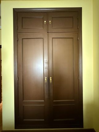Armario empotrado madera 2 puertas 59x179.5