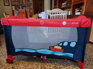 Cuna de viaje completa plegable "Bebe Actual"