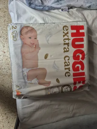 Pañales Huggies Extra Care Talla 2