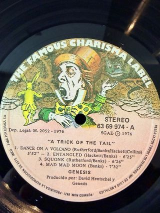 Genesis -A Trick of the Tail. Vinilo 1976