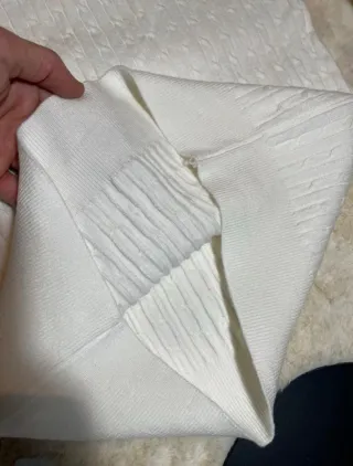 Jersey Ralph Lauren Blanco Logo Azul Talla S