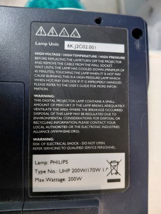 Proyector BenQ DLP sRGB Azul