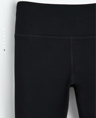 2 Leggings deportivos básicos negros Lefties