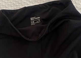 2 Leggings deportivos básicos negros Lefties