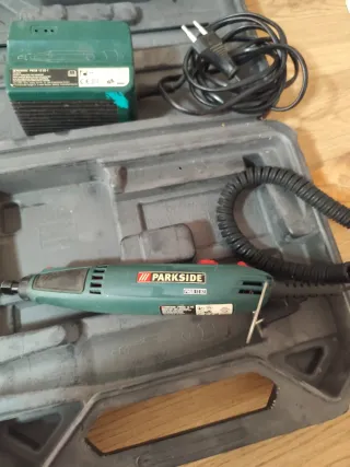 Taladro de precisión Parkside con maletín