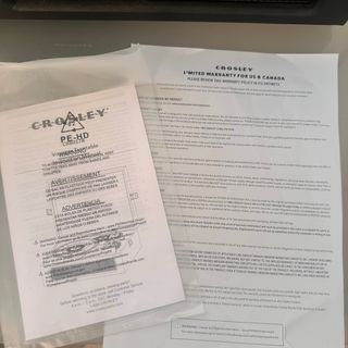 Tocadiscos Crosley Negro