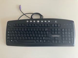 Tastiera Logitech vintage piu mouse