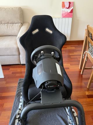 Thrustmaster Volante y Silla Gaming