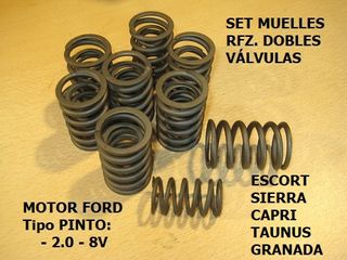 Muelles Válvulas motor Ford Pinto 2.0 8V
