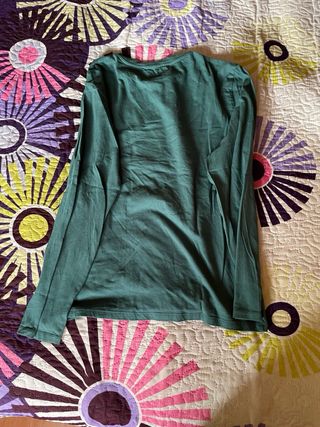 Camiseta manga larga con estampado