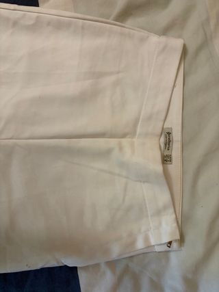 Pantalón Stradivarius blanco