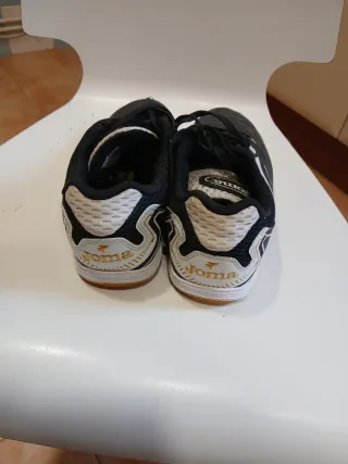 Zapatillas Joma Fútbol Sala Negras Talla 40