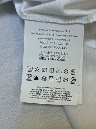 T-shirt Just Cavalli bianca taglia XS